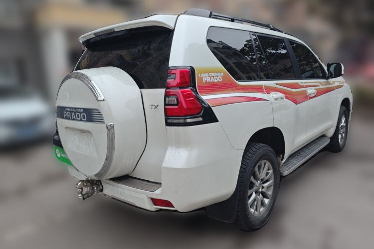Used Toyota Prado 2018 3.5L Automatic TX-L with Rear-Mounted Spare Tire Rear Right 45 Deg