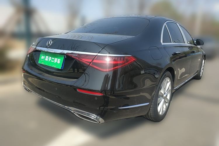 Used Mercedes-Benz S-Class 2022 Revised S 400 L Business Version Rear Right 45 Deg