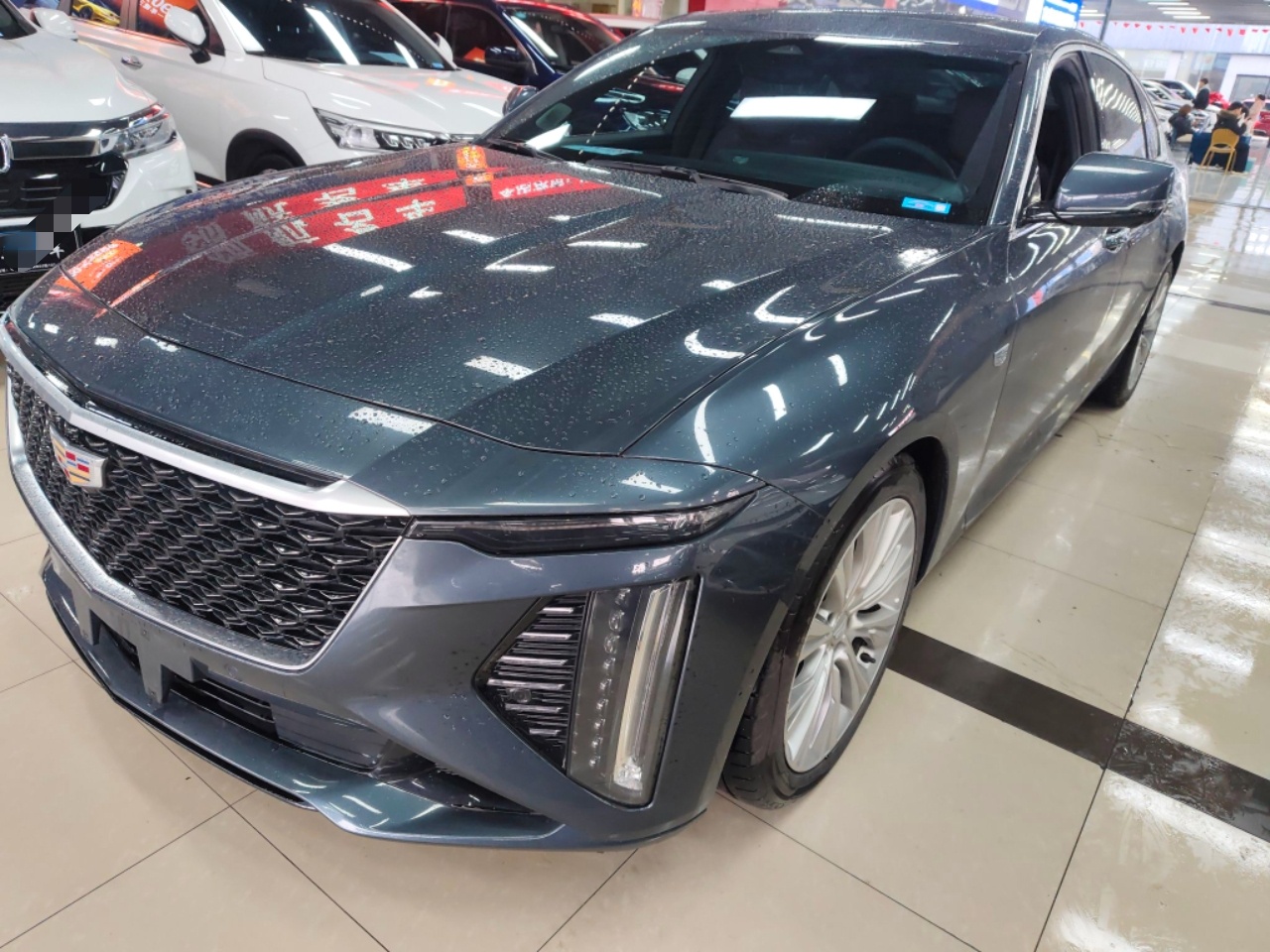 تحت مقدمة السيارة