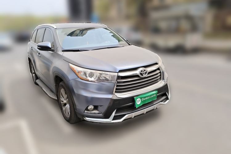 Used Toyota Highlander 2017 2.0T Four-Wheel Drive Elite Edition 7-Seater Front Right 45 Deg