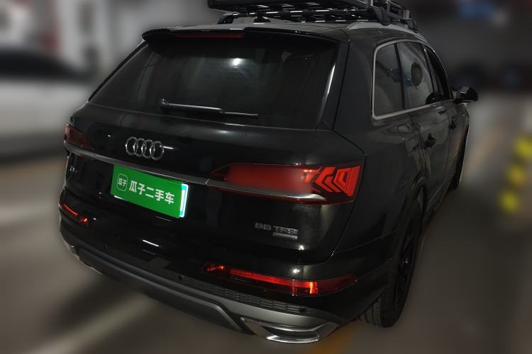 Used Audi Q7 2023 45 TFSI quattro S line Sport model Rear Right 45 Deg