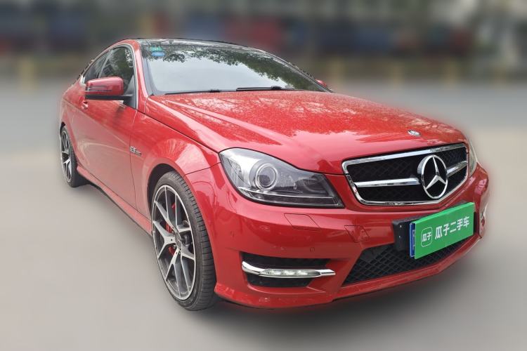 Used Mercedes-Benz C-Class 2013 C 180 Coupe Front Right 45 Deg