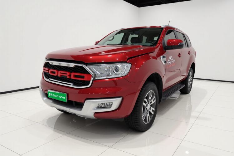 Used Ford Everest 2016 2.0T Gasoline Automatic 4x4 Luxury Edition Guazi used car, China used car export, Used car for sale, Used cars, Cheapest cars for sale