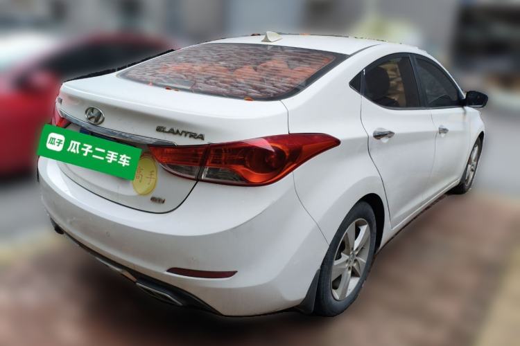 Used Hyundai Elantra (5th Generation / Langdong) 2012 1.6L Automatic Leading Model Rear Right 45 Deg