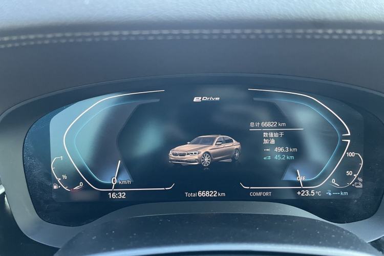 Used BMW 5 Series New Energy 2020 Mileage Upgrade Version 530Le Luxury Package