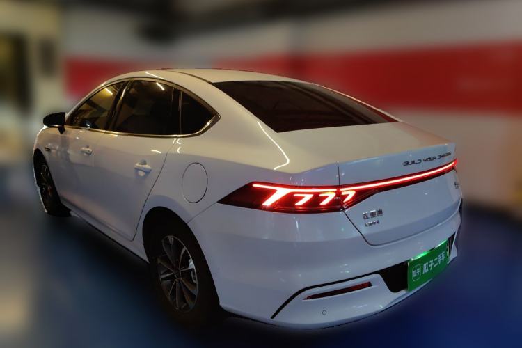 Used BYD Qin PLUS 2024 HONOR Edition DM-i 55KM Leading Model Rear Left 45 Deg