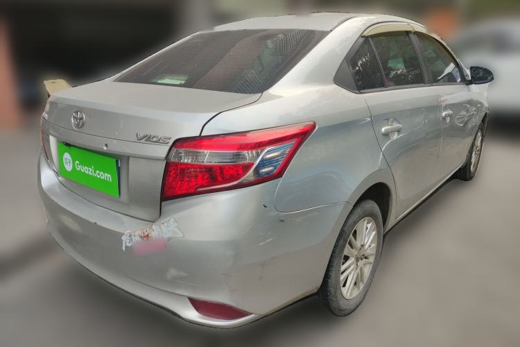 Used Toyota Vios 2014 1.5L Automatic ZhiShang Edition Rear Right 45 Deg