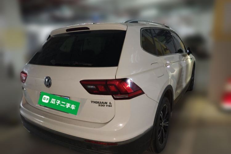 Used Volkswagen Tiguan L 2019 Updated Version 330TSI Automatic Two-Wheel Drive Panoramic Comfort Edition China VI Standard Rear Right 45 Deg