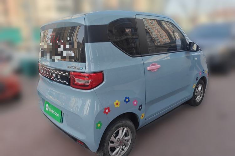 Used Wuling Hongguang MINIEV 2020 Enjoyment Model Lithium Iron Phosphate Rear Right 45 Deg