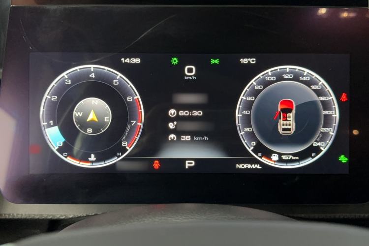 Used Haval DARGO 2021 1.5T DCT Two-Wheel Drive Border Collie Edition Instrument Cluster