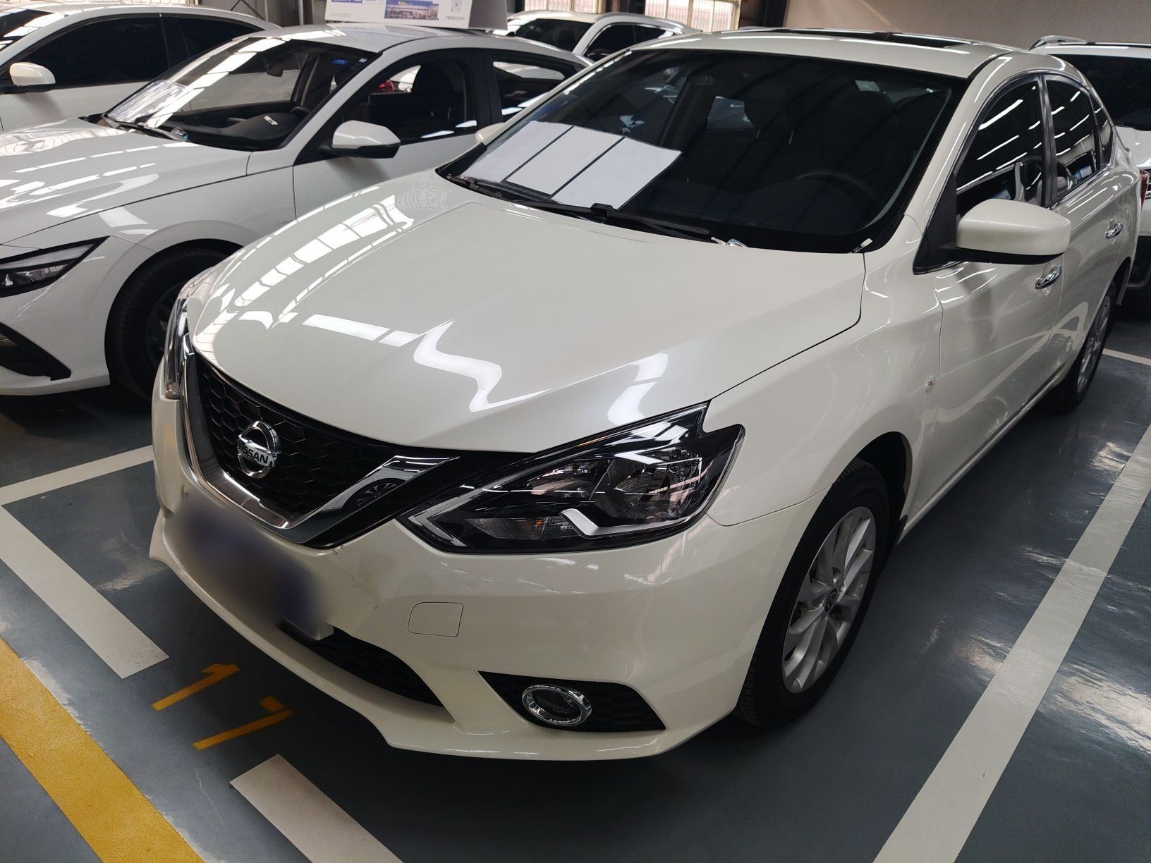 تحت مقدمة السيارة