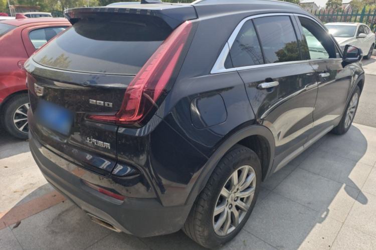 Used Cadillac XT4 2020 Revised Version 28T Two-Wheel Drive Luxury Edition Rear Right 45 Deg