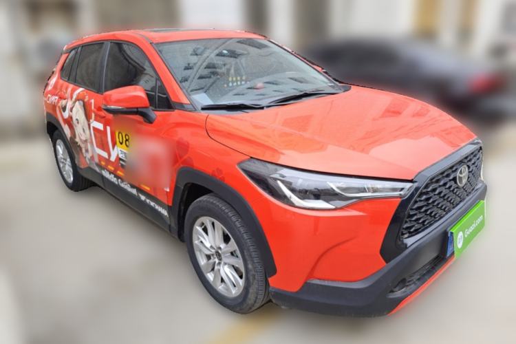 Used Toyota Corolla Cross 2024 2.0L Smart Electric Hybrid Dual-Engine Elite Edition Front Right 45 Deg