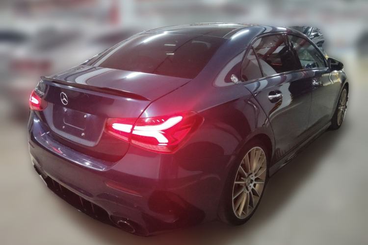 Used Mercedes-Benz A AMG 2019 AMG A 35 L 4MATIC Rear Right 45 Deg