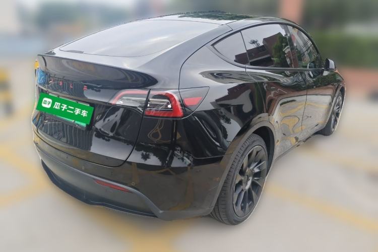 Used Tesla Model Y 2021 Long-Range All-Wheel-Drive Version Rear Right 45 Deg