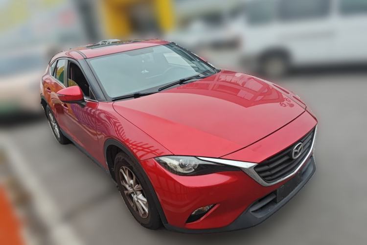 Used Mazda CX-4 2018 2.0L Automatic Two-Wheel Drive Blue Sky Dynamic Version China V Standard Front Right 45 Deg