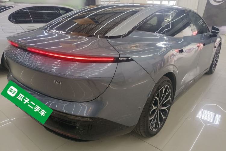 Used Zeekr 007 2024 Rear-Drive Enhanced Version 75 kWh Rear Right 45 Deg