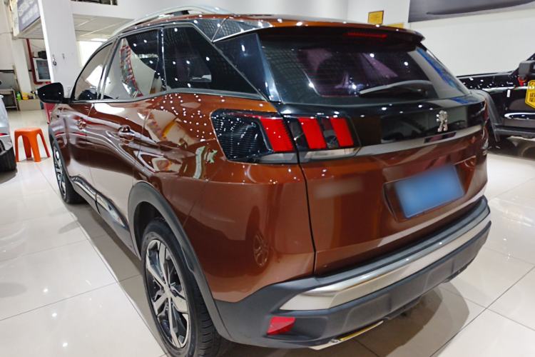 Used Peugeot 4008 2017 350THP Elite Edition Rear Left 45 Deg