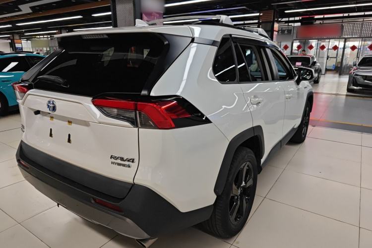 Used Toyota RAV4 2020 Dual-Engine 2.5L E-CVT 4x4 Elite PLUS Edition Rear Right 45 Deg