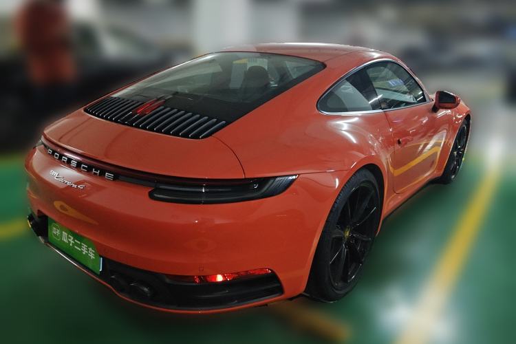 Used Porsche 911 2020 Carrera 4 3.0T Rear Right 45 Deg