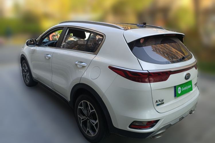 Used Kia KX5 2019 1.6T Automatic Two-Wheel Drive Luxury Edition Rear Left 45 Deg