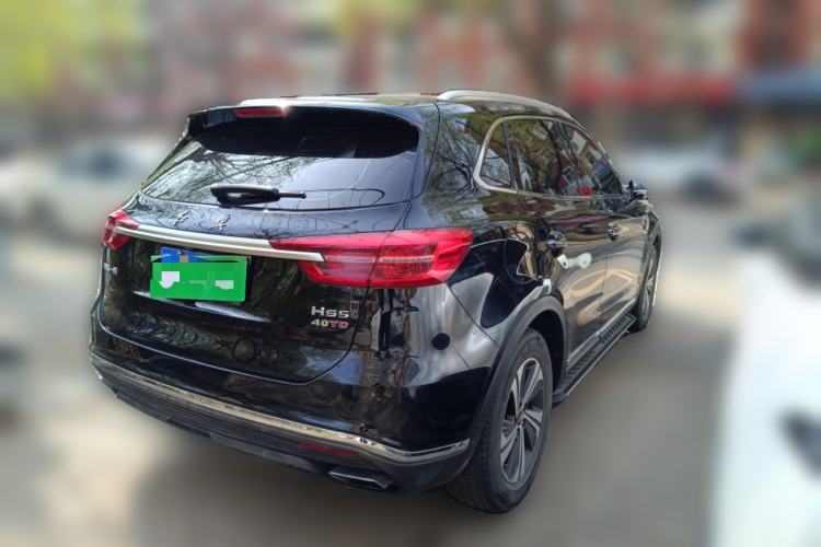 Used Hongqi HS5 2019 2.0T Smart Connect Flagship Edition Rear Right 45 Deg
