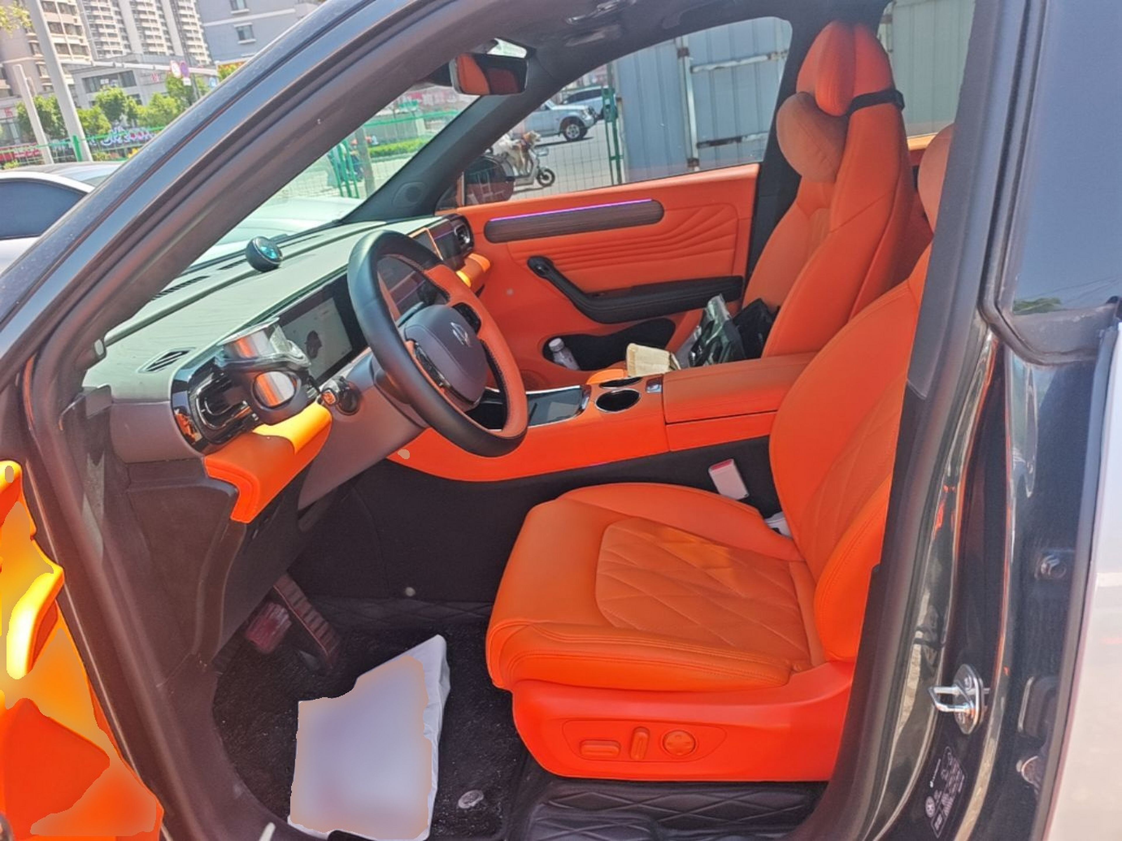 Avant de la voiture