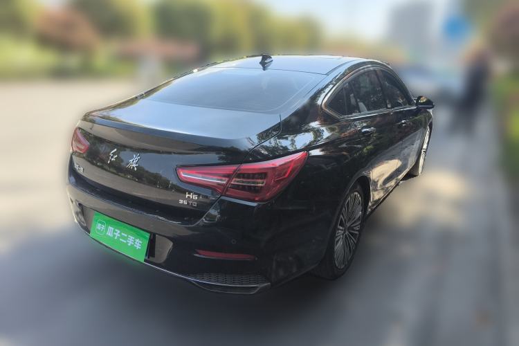 Used Hongqi H5 2022 Classic Model Facelift 1.8T Automatic Smart Connect Flagship Edition Rear Right 45 Deg