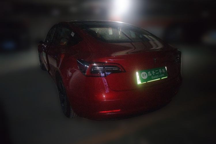 Used Tesla Model 3 2021 Standard Range Rear-Wheel Drive Upgraded Version 3D6 Rear Left 45 Deg