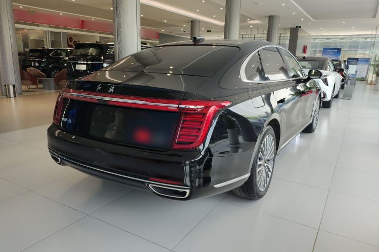 Used Hongqi H9 2020 2.0T Smart Connect Flagship Edition Rear Right 45 Deg