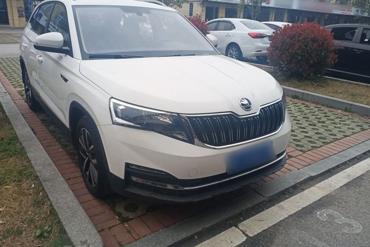Used Skoda Kamiq 2020 1.5L Automatic Comfort Edition Front Right 45 Deg