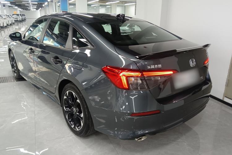 Used Honda Civic 2022 240TURBO CVT Dynamic Edition Rear Left 45 Deg
