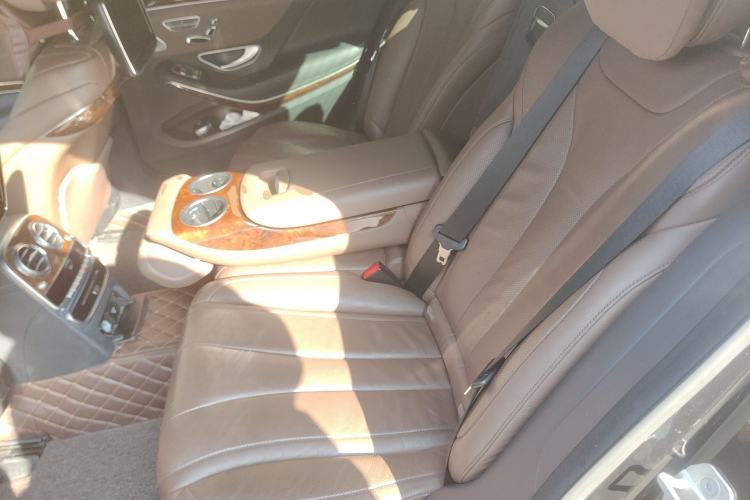 Used Mercedes-Benz S-Class 2015 S 400 L Left Rear Seat