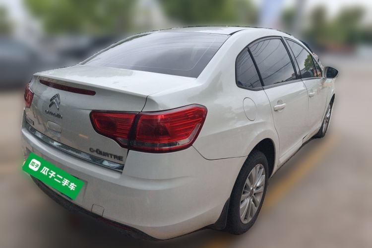 Used Citroen C-Quatre 2014 VTS Version 1.6L Automatic Prestige Model Rear Right 45 Deg