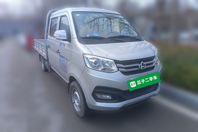 Used CHANGAN KUAYUE Wang X1 2022 1.2L Comfort-Grade Cargo Vehicle Single Cab with Dual Rear Wheels 2990 mm Wheelbase 3.05-Meter Length LJ469Q-AEB Front Right 45 Deg