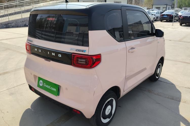 Used Wuling Hongguang MINIEV 2021 Macaron Fashion Model Lithium Iron Phosphate Rear Right 45 Deg