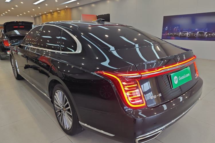 Used Hongqi H9 2020 2.0T Smart Connect Flagship Edition Rear Left 45 Deg