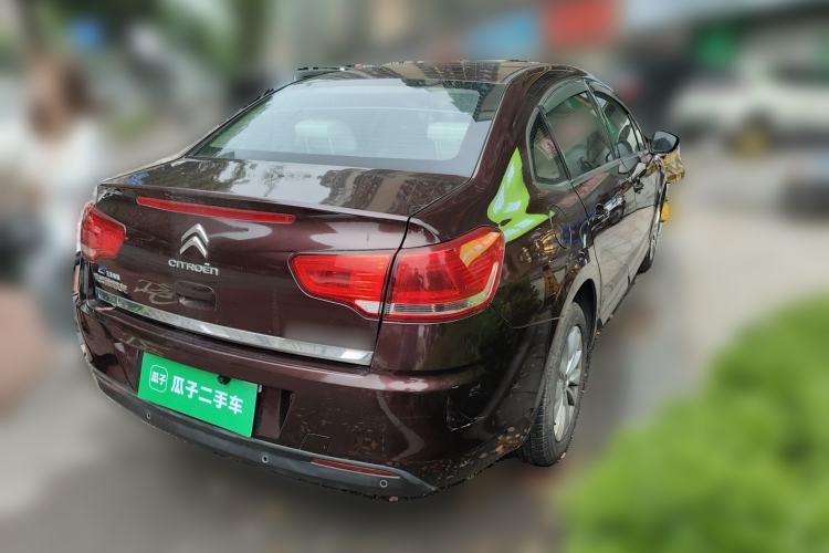 Used Citroen C-Quatre 2013 Sedan 1.6L Automatic Prestige Model Rear Right 45 Deg