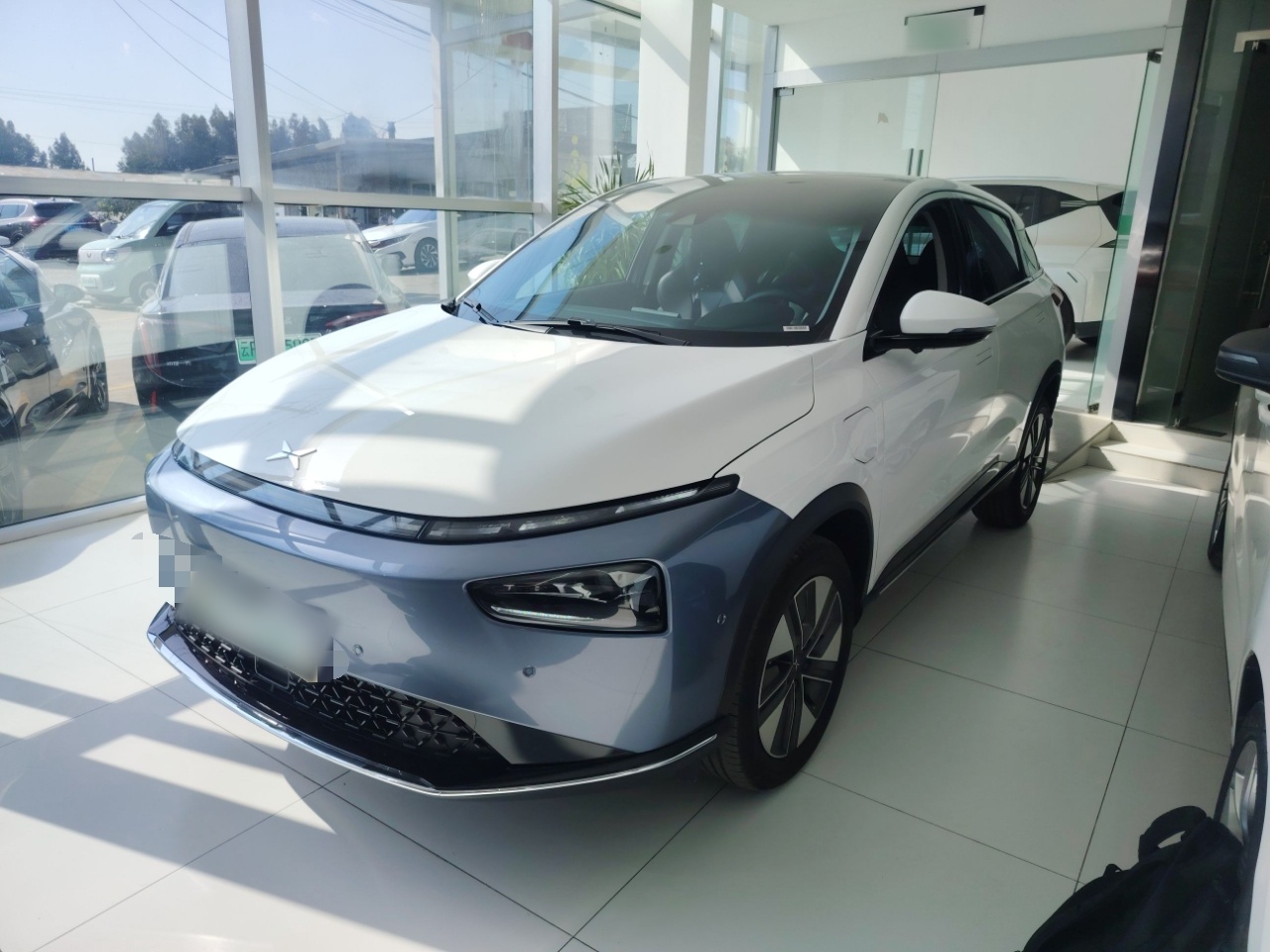 تحت مقدمة السيارة