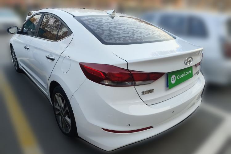 Used Hyundai Elantra (6th Generation / Lingdong) 2016 1.6L Automatic ZhiXuan – Elite Version Rear Left 45 Deg