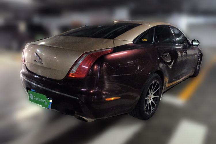 Used Jaguar XJ 2014 XJL 3.0 SC Two-Wheel-Drive Panoramic Business Edition Rear Right 45 Deg