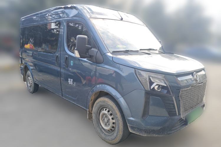 Used Dongfeng Yufeng 2023 V9+ 2.0T Manual Front-Wheel-Drive Multi-Function Mid-Roof Van with 7/8/9 Seats Front Right 45 Deg