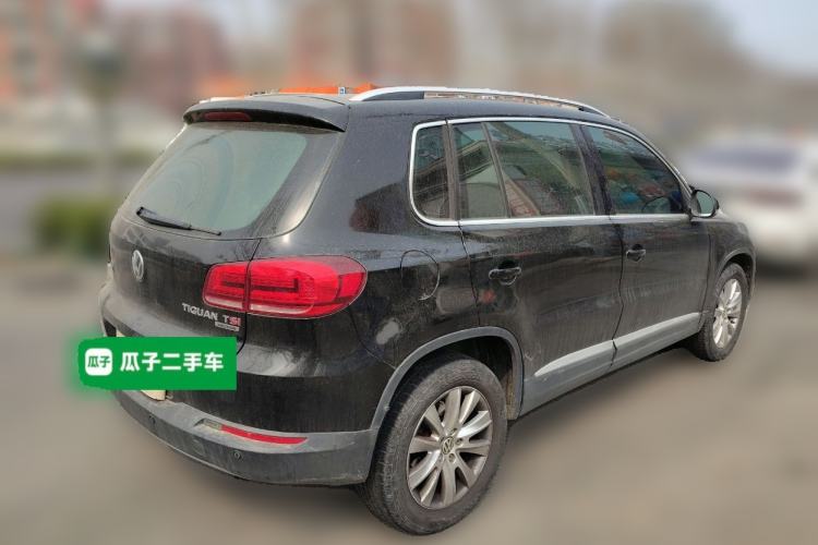 Used Volkswagen Tiguan 2012 2.0 TSI Automatic All-Wheel Drive Elite Edition Rear Right 45 Deg
