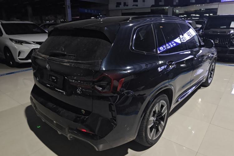 Used BMW iX3 2022 Leading Model Rear Right 45 Deg