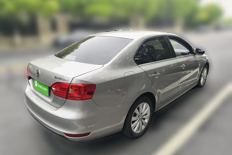 Used Volkswagen Sagitar 2014 1.4TSI Automatic Luxury Model Rear Right 45 Deg