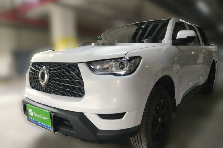 Used Great Wall Poer 2021 2.0T Commercial Version Automatic Diesel 4x4 Elite Long-Box GW4D20M