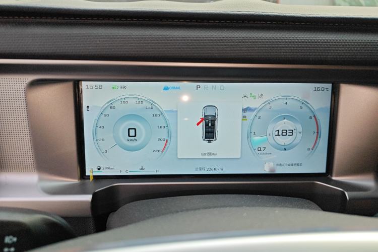 Used JETOUR Traveler 2023 2.0T All-Wheel Drive CrossPRO+ Instrument Cluster