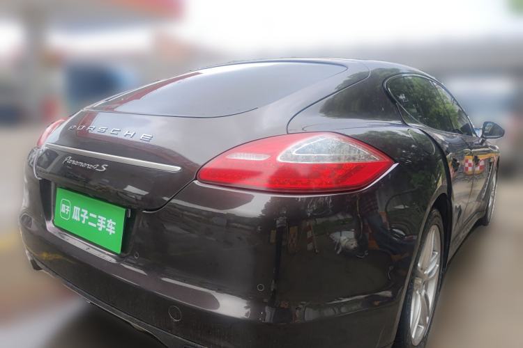 Used Porsche Panamera 2013 Panamera 4 Platinum Edition 3.6L Rear Right 45 Deg