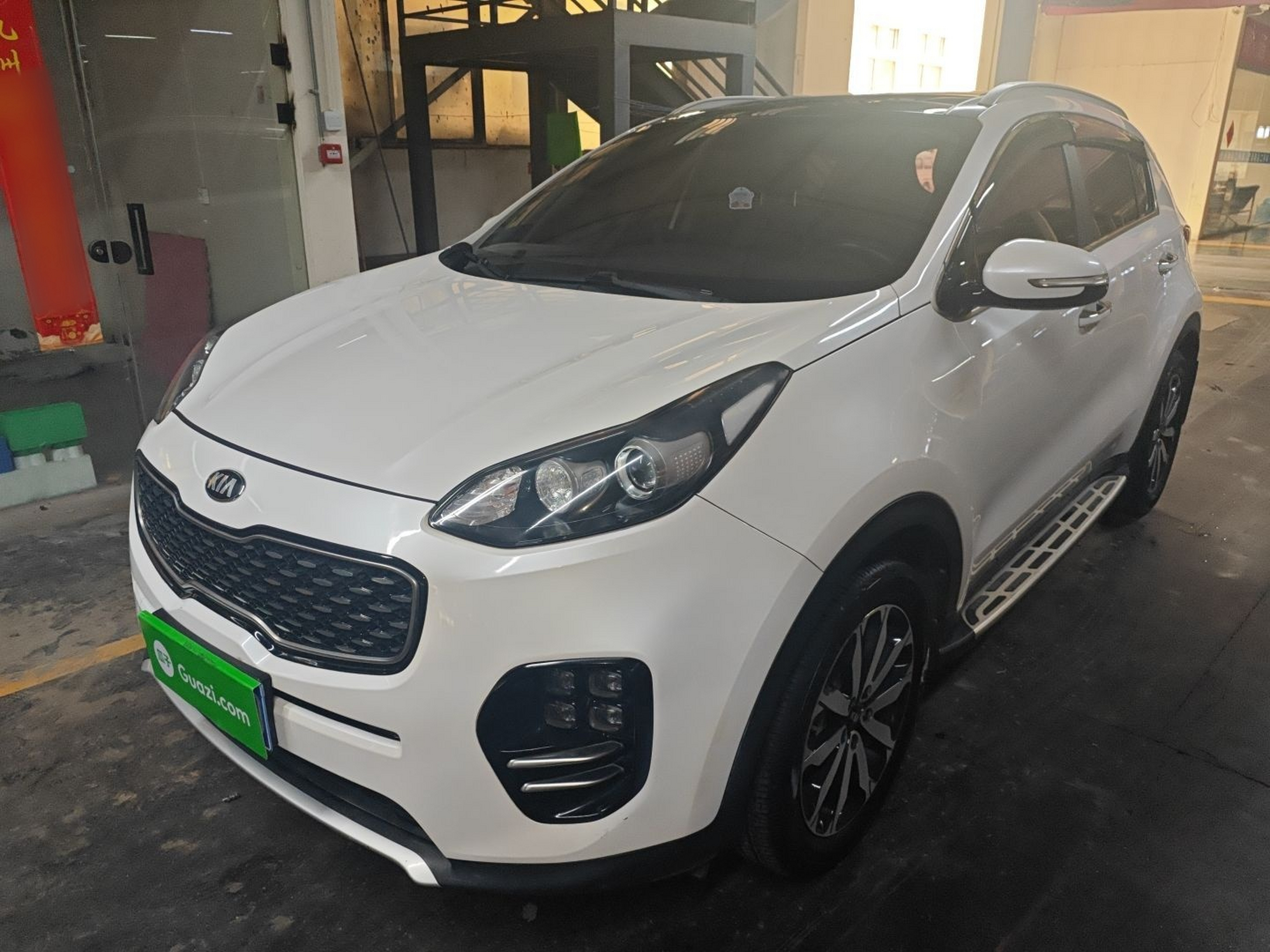 Parte inferior delantera