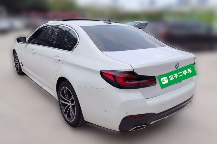 Used BMW 5 Series 2022 Restyled 525Li M Sport Package Rear Left 45 Deg